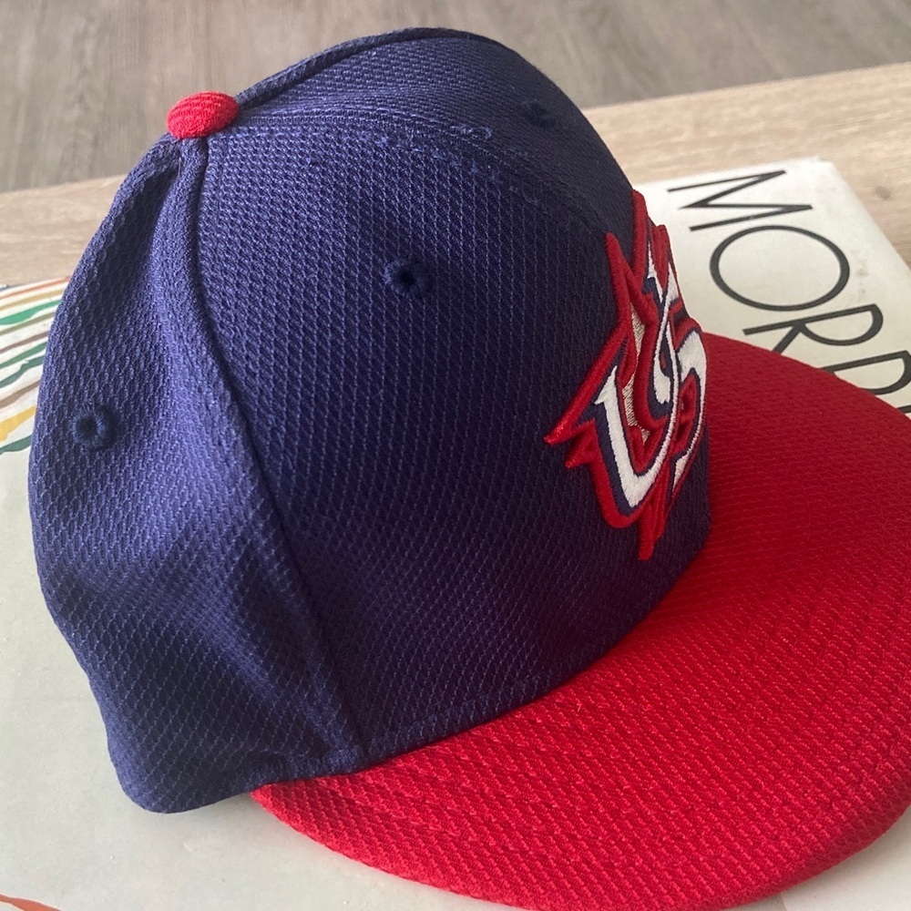 US Logo Blue and Red Cap - Picture 7 of 8
